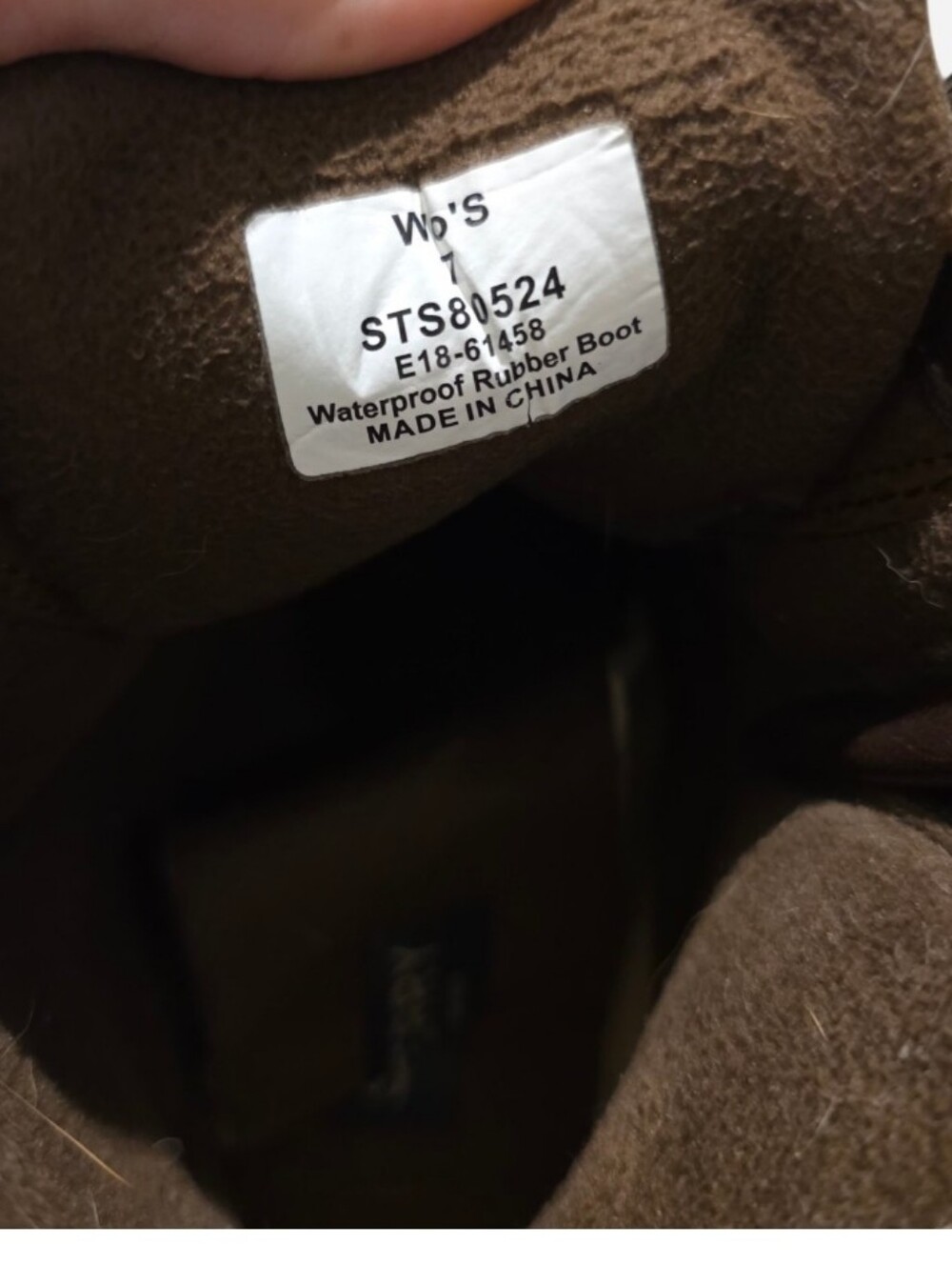 Sperry Brown and Black Waterproof Leather Duck Boots - Picture 5 of 5